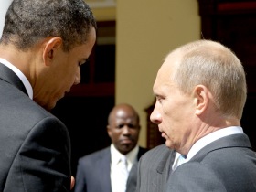Барак Обама и Владимир Путин. Фото: с сайта правительства России