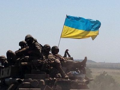 Наступающая украинская армия. Фото: twitter.com/euromaidan