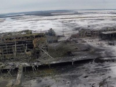 Развалины аэропорта Донецка. Фото: apostrophe.com.ua
