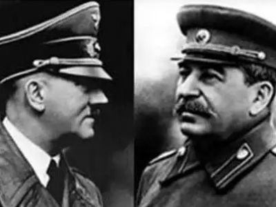 Гитлер и Сталин. Источник - http://www.tltonline.ru/