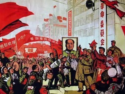 Пропагандистский плакат КНР времен правления Мао. Источник - ucrazy.ru