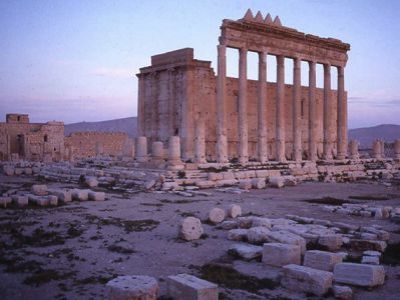 Храм Бэла в Сирии, разрушенный ИГ. Фото: Life News