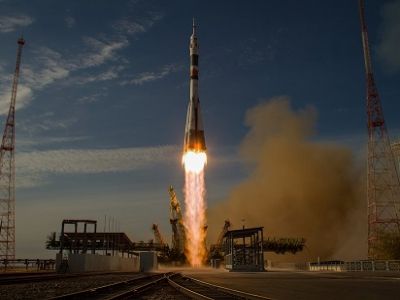 Запуск ракеты "Союз". Фото: rusdialog.ru