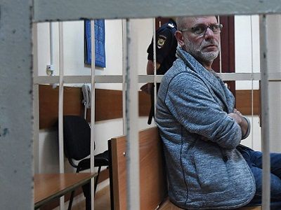 Алексей Малобродский в суде. Фото: facebook.com/groups/479822199021674/