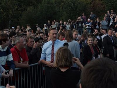 Алексей Навальный в Екатеринбурге. Фото: znak.com