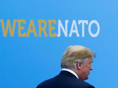 Дональд Трамп на саммите НАТО, 11.7.18. Фото: www.rferl.org