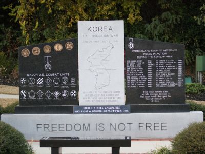 Мемориал в честь американских солдат Корейской войны, Фейетвилл. Фото: docsouth.unc.ed