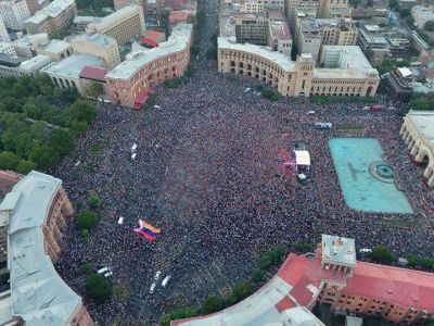Митинг в Ереване 17 августа 2018 года