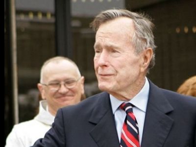 41-й президент США Джордж Буш-старший. Фото: AP