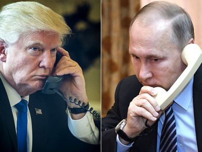 Дональд Трамп и Владимир Путин. Фото: monitor.bg