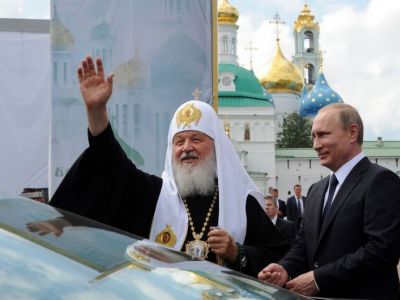 Патриарх Кирилл и Владимир Путин. Фото: сайт президента РФ