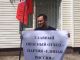 Пикет против строительства завода ядерных отходов. Фото: Владимир Лапкин, Каспаров.Ru