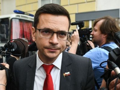 Кандидат в депутаты Илья Яшин. Фото: interfax.ru