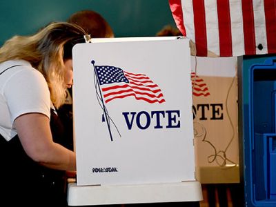 Выборы в США. Фото: Britta Pedersen / DPA / Globallookpress