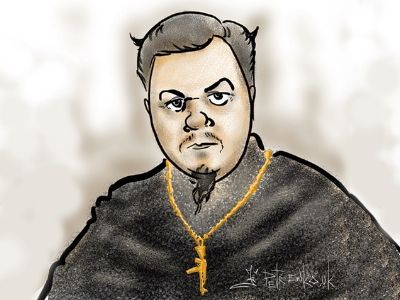 Всеволод Чаплин. Карикатура: Андрей Петренко