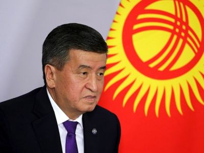 Президент Киргизии Сооронбай Жээнбеков. Фото: сайт президента РФ