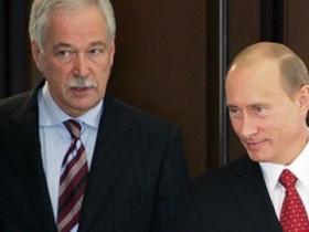 Владимир Путин и Борис Грызлов. Фото: vremyan.ru