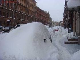 Снегопад в Санкт-Петербурге, фото с сайта www.newsland.ru