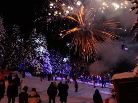 Новый год в Куршевеле. Фото с сайта baza-artistov.ru