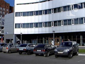 Здание редакции "10 канала". Кадр видеозаписи с официального сайта