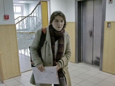 Екатерина Самуцевич подает жалобу в Замоскворецкий суд Москвы. Фото: ria.ru