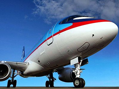 Самолет SSJ-100. Фото: avia.pro Самолет SSJ-100. Фото: avia.pro