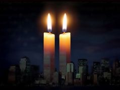 Памяти жертв теракта 11 сентября 2001 г. в Нью-Йорке. Источник - hostingpics.net