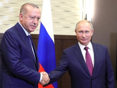 Р.Эрдоган и В.Путин, 17.9.18. Фото: kremlin.ru