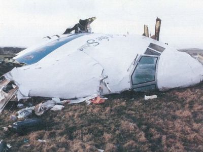 Обломки Boeing 747, взорванного 21.12.1988 в небе над Локерби. Фото: ru.wikipedia.org