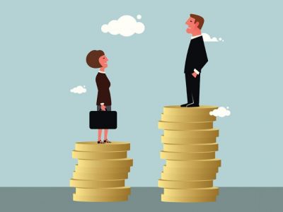 Неравенство в оплате труда мужчин и женщин. Иллюстрация: industrytoday.com
